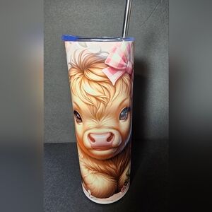 Highland baby cow 20oz Tumbler
